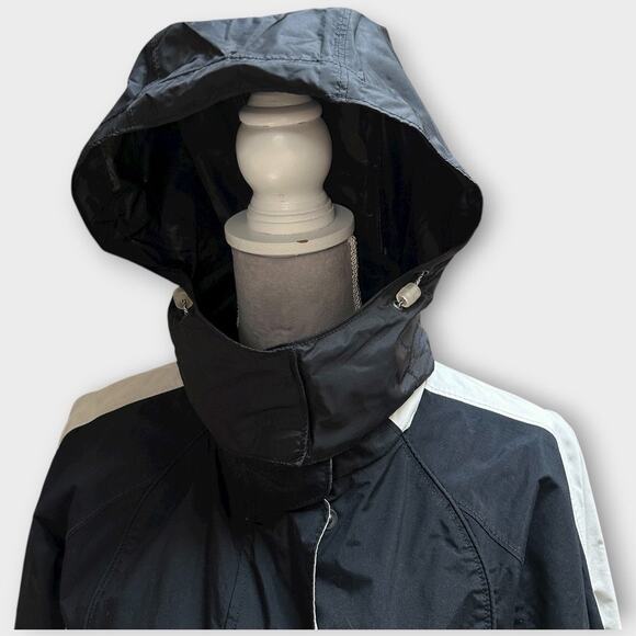 COLUMBIA Vertex Omni-Shield Women’s Waterproof Hooded Jacket Black White M - Picture 3 of 12